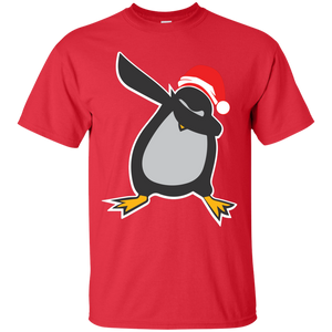 Christmas T-Shirt Dabbing Penguin