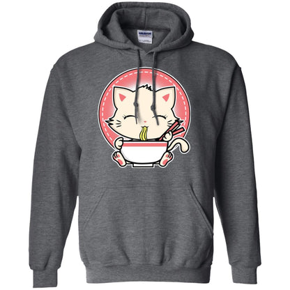 Kawaii Japanese Anime Cat Ramen T-shirt