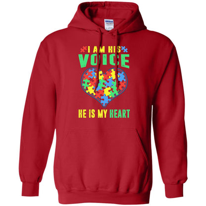 Autism Awareness Shirt He Is My Heart Red