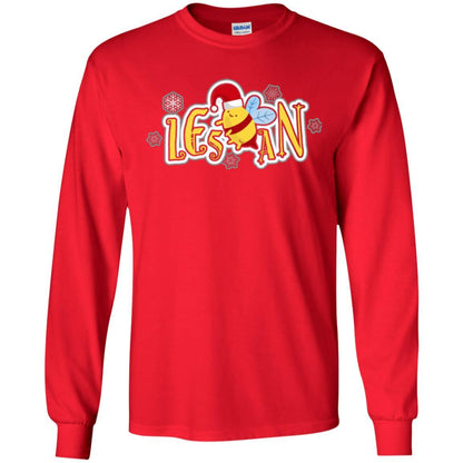 Lgbt T-shirt Les Bee An T-shirt Red