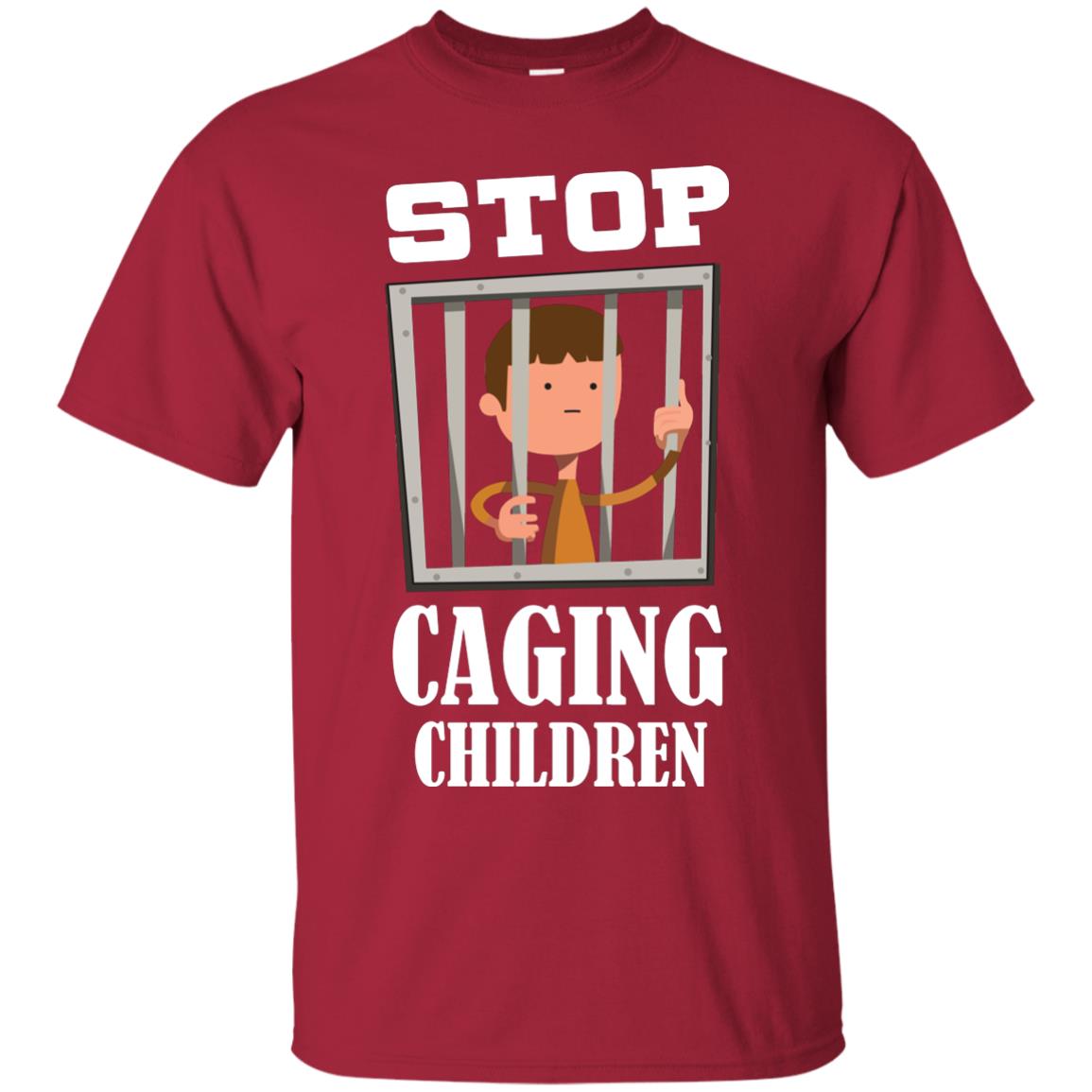 Stop Caging Children Shirt Cardinal