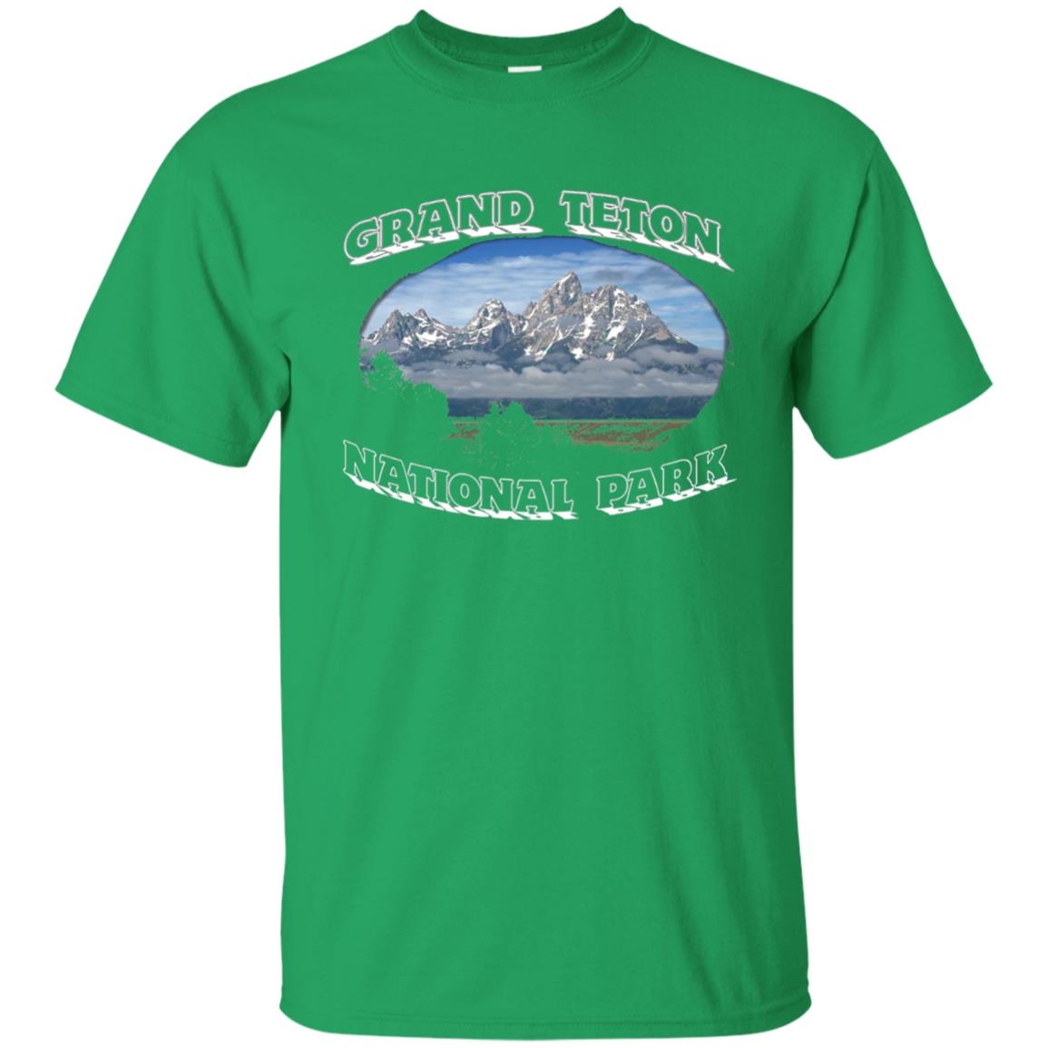 Grand Teton National Park T-shirt Irish Green