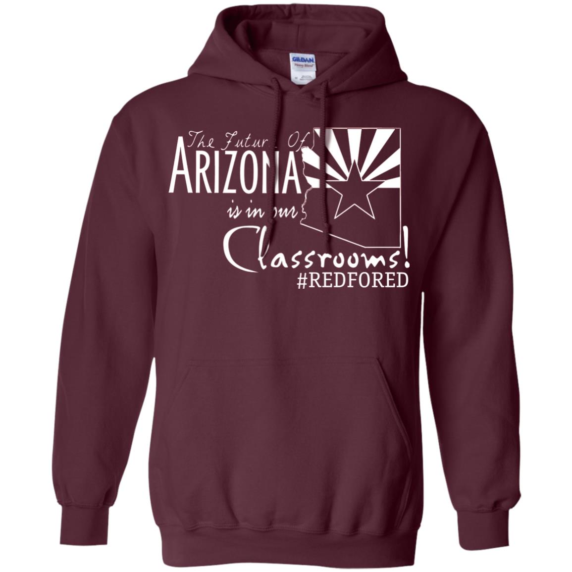 Arizona Teacher Tshirt The Future Of Arizona Is In Our Classrooms Maroon
