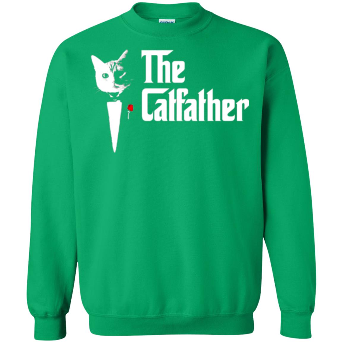 Daddy T-shirt The Catfather Irish Green