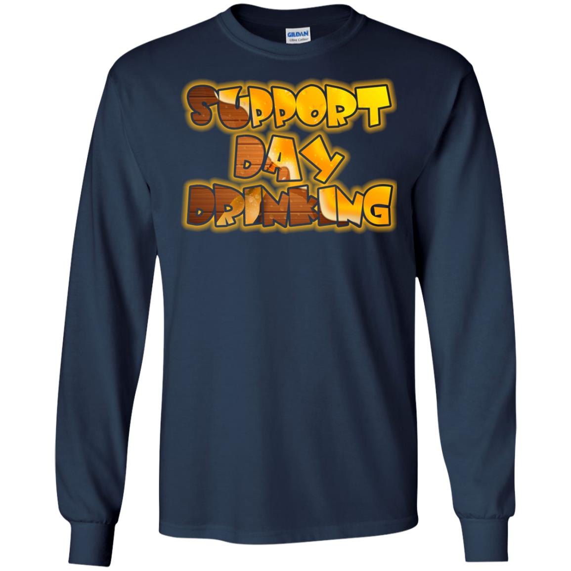 Saint Patrick's Day T-shirt Support Day Drinking Navy