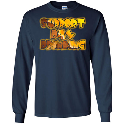 Saint Patrick's Day T-shirt Support Day Drinking Navy
