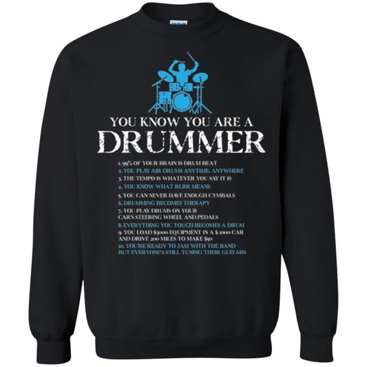 Drummer T-shirt You_re A Drummer Black