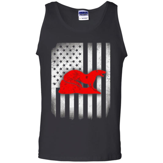 Mongoose Flag Of United States T-shirt Black