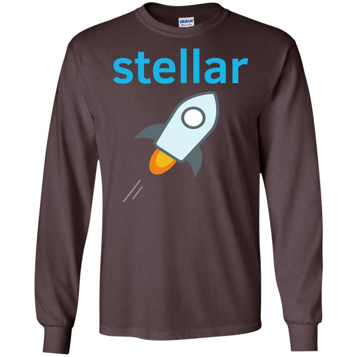Hodl Stellar Lumens Xlm Crypto Investing T-shirt Dark Chocolate