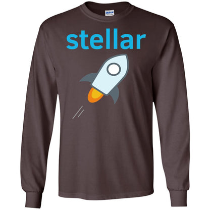 Hodl Stellar Lumens Xlm Crypto Investing T-shirt Dark Chocolate