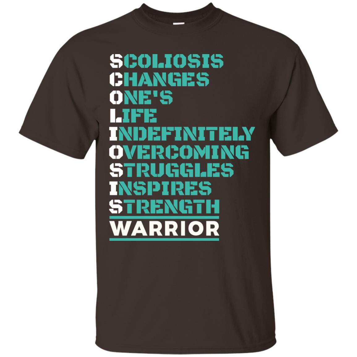 Changes One_s Life Indefinitely Overcoming Struggles Inspires Strength Coliosis Warrior Dark Chocolate