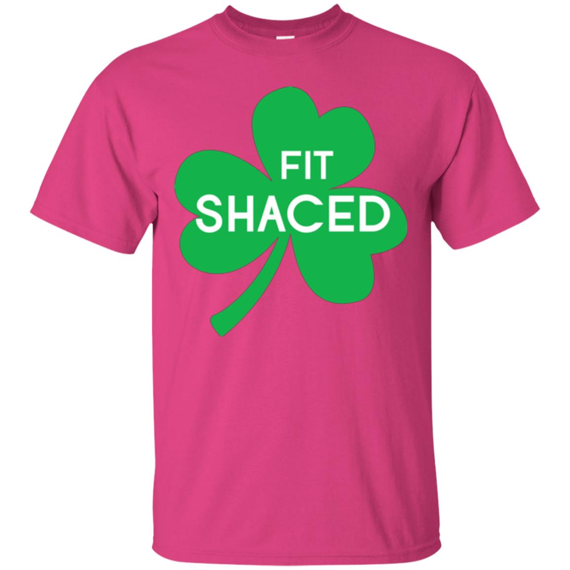 Saint Patrick's Day T-shirt Shamrocks Fit Shaced Heliconia