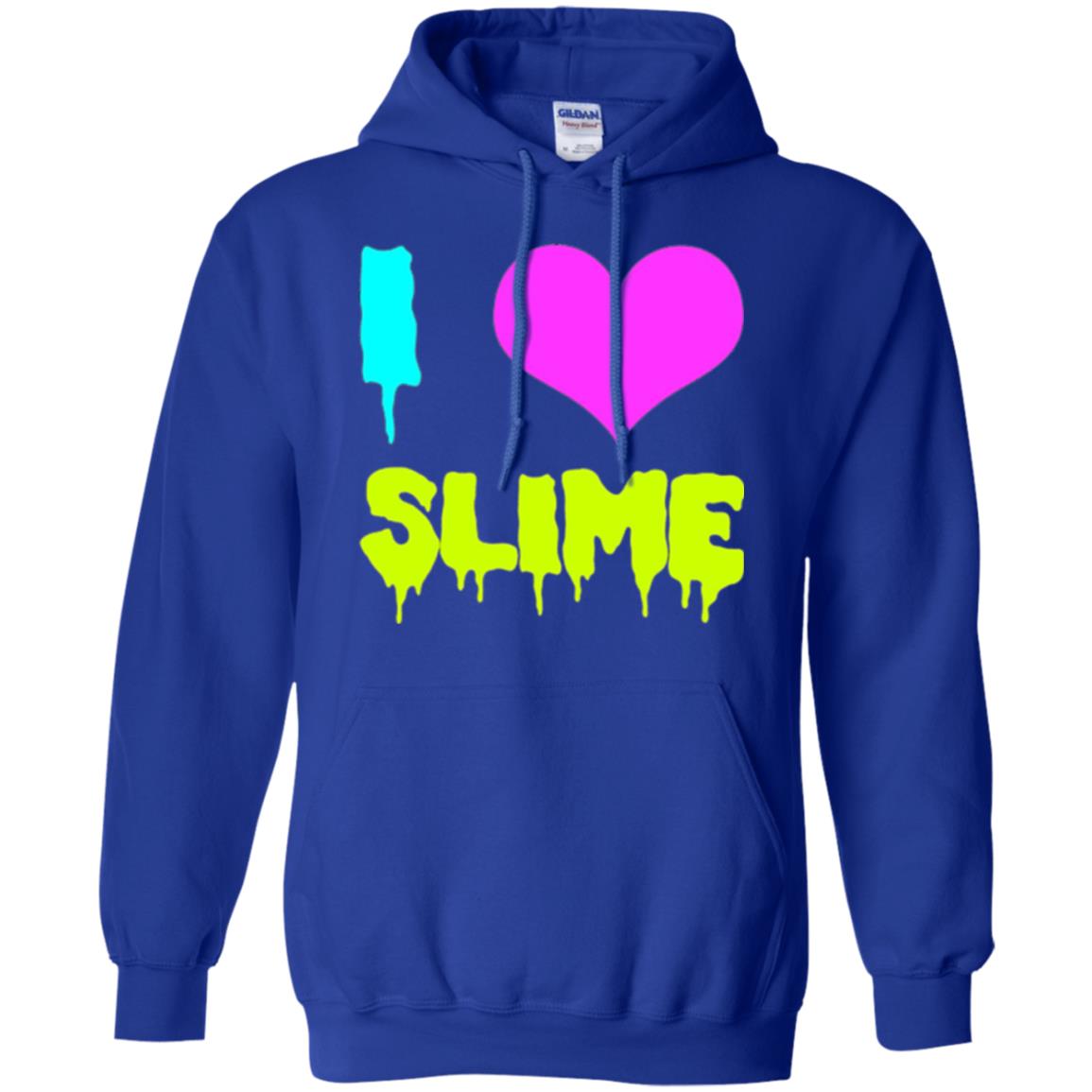 I Love Slime T-shirt Royal