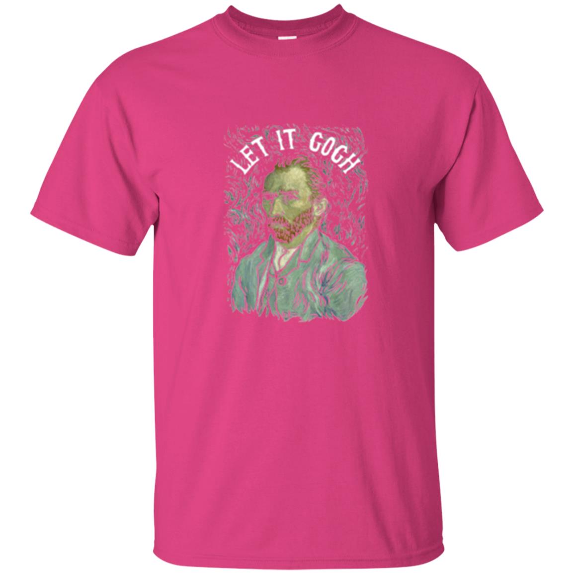Artist T-shirt Vincent Van Let It Gogh Heliconia