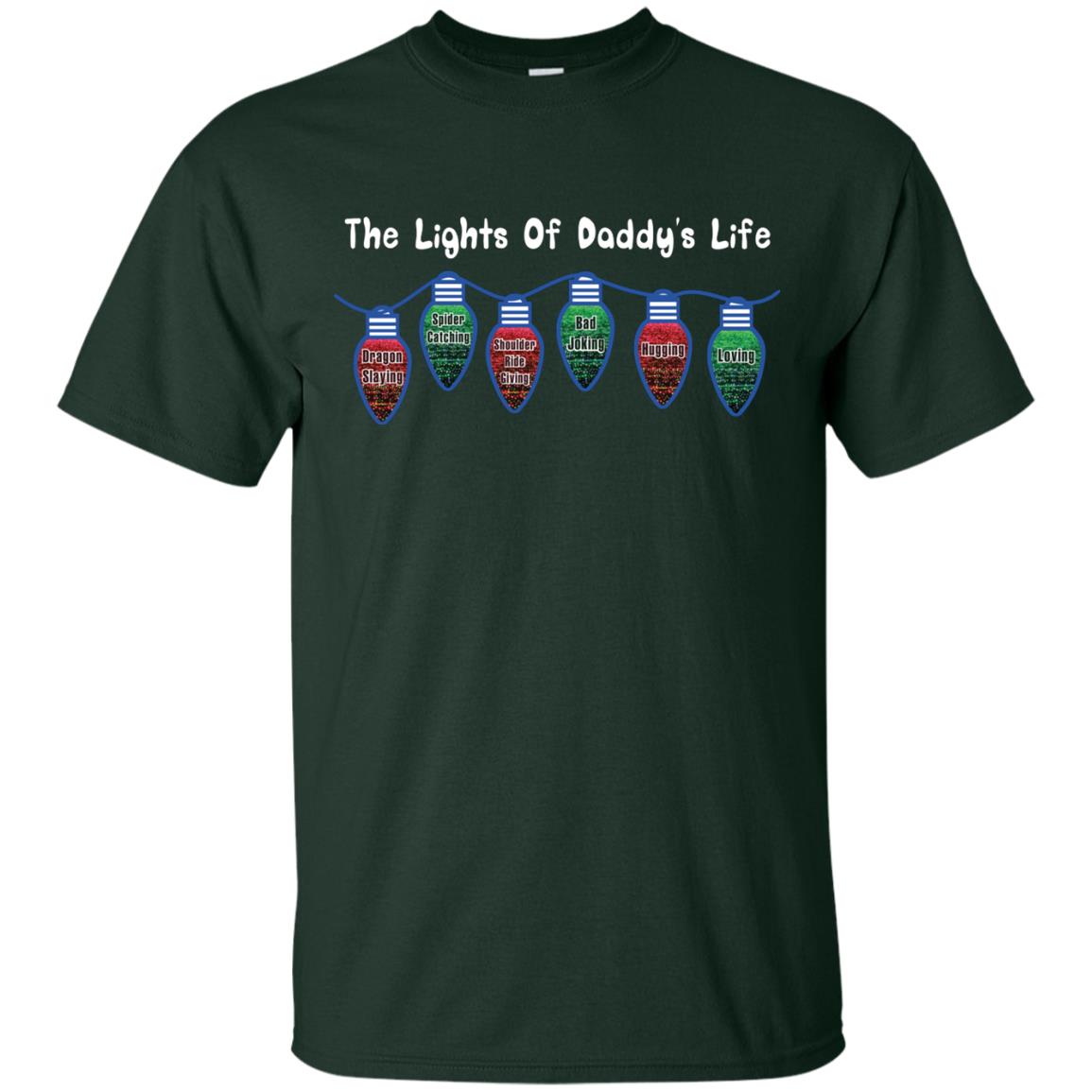 The Lights Of Daddy Life Dragon Spider Catching Shoulder Ride Giving Bad Joking Hugging Loving Forest