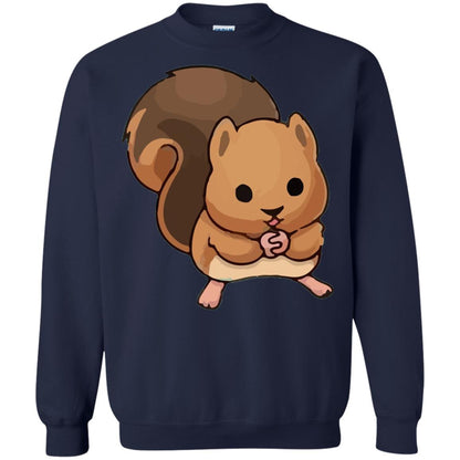Cute Squirrel Graphic T-shirt Navy