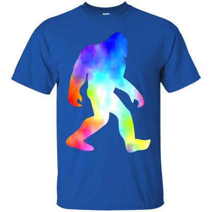 Bigfoot Sasquatch Neon T-shirt Royal
