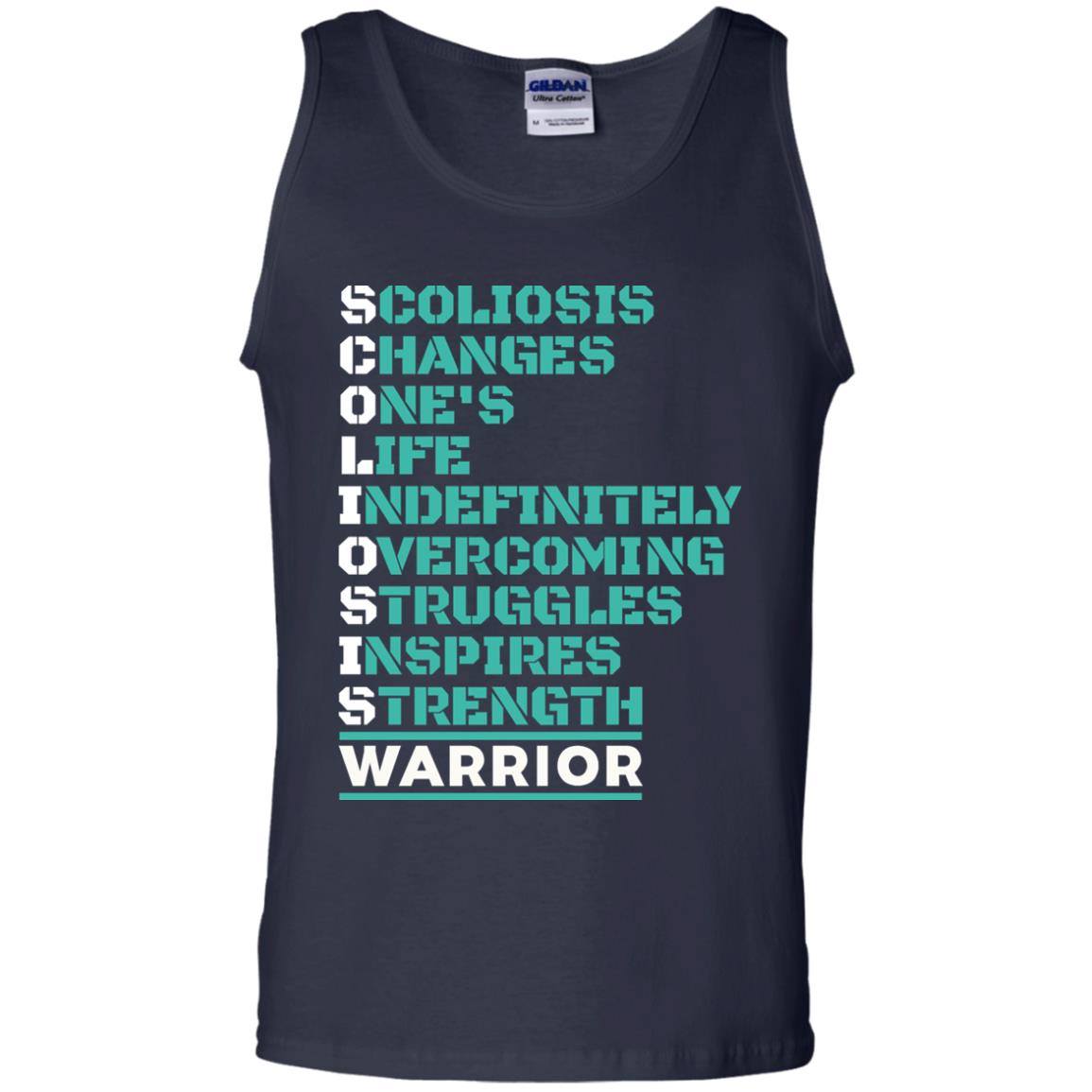 Changes One_s Life Indefinitely Overcoming Struggles Inspires Strength Coliosis Warrior Navy