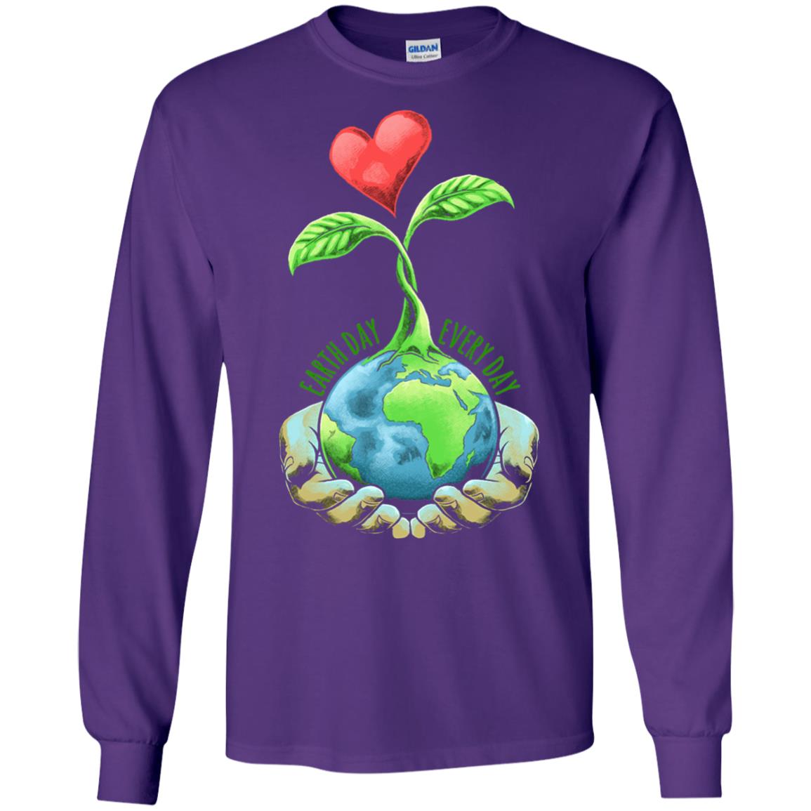 Earth Day Shirt Happy Earth Day 2018 Every Day Purple