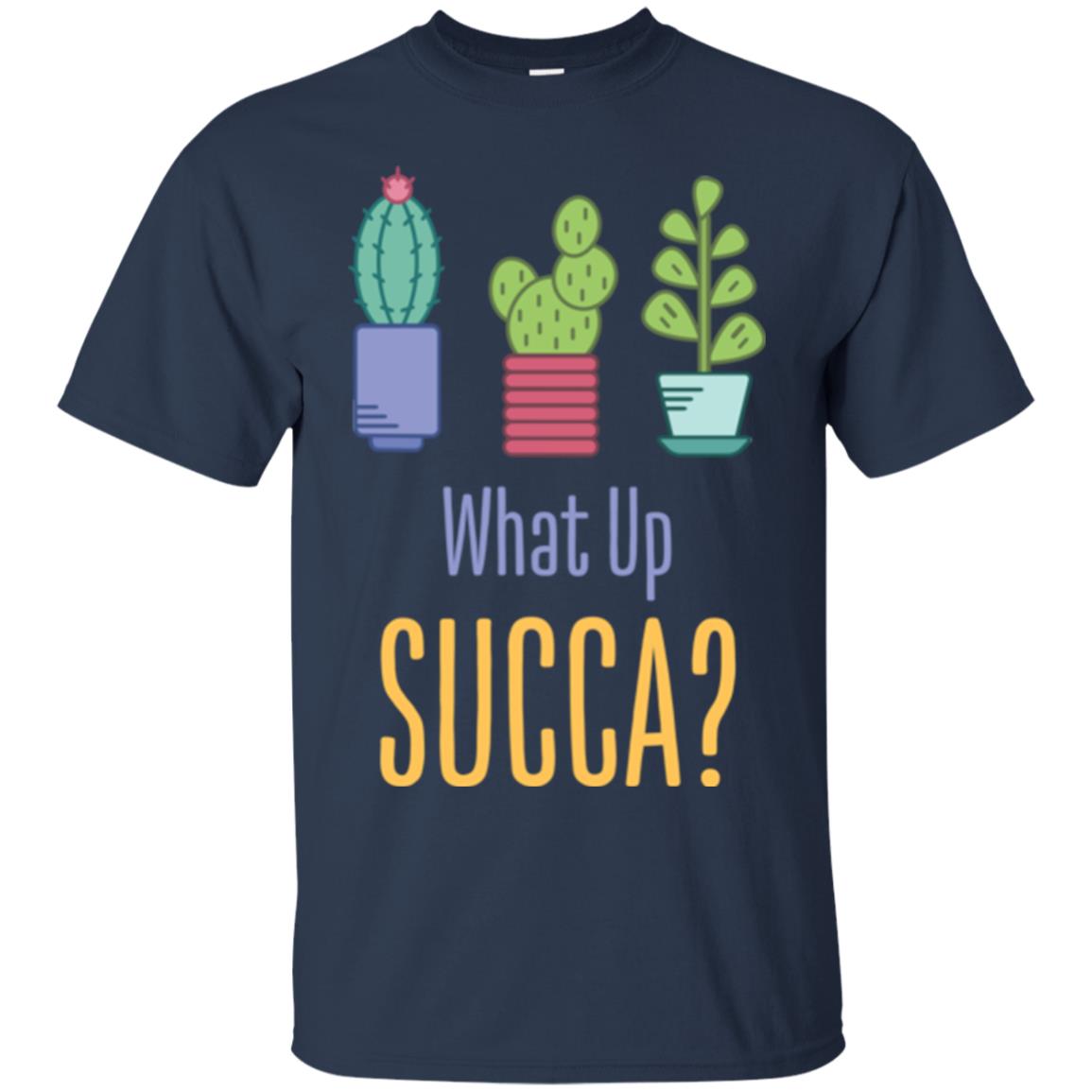 Cactus T-shirt What Up Succa Navy