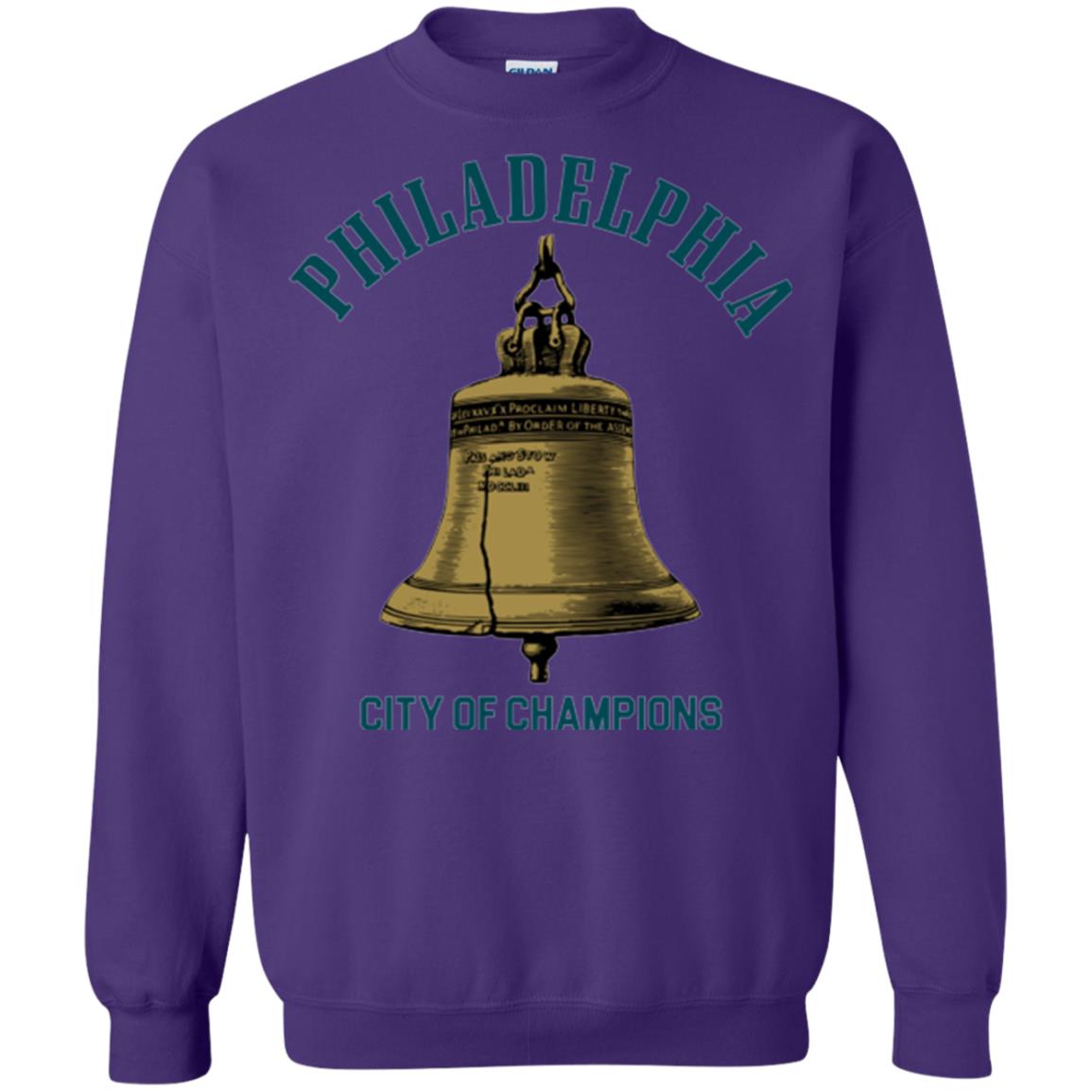 Football T-shirt Philadelphia City Of Champions Purple
