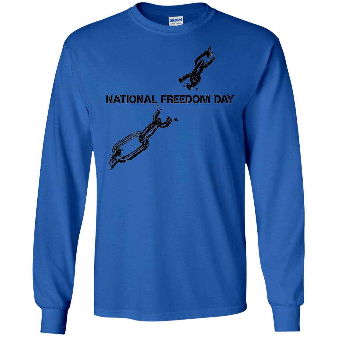 Veteran T-shirt National Freedom Day T-shirt Royal