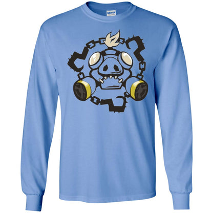 Overwatch Roadhog Chains Spray T-shirt Carolina Blue