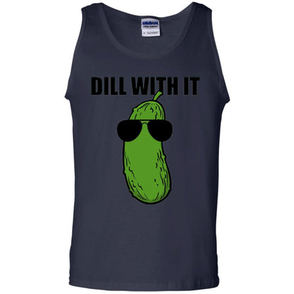 Funny Pickle T-shirt Dill With It Navy