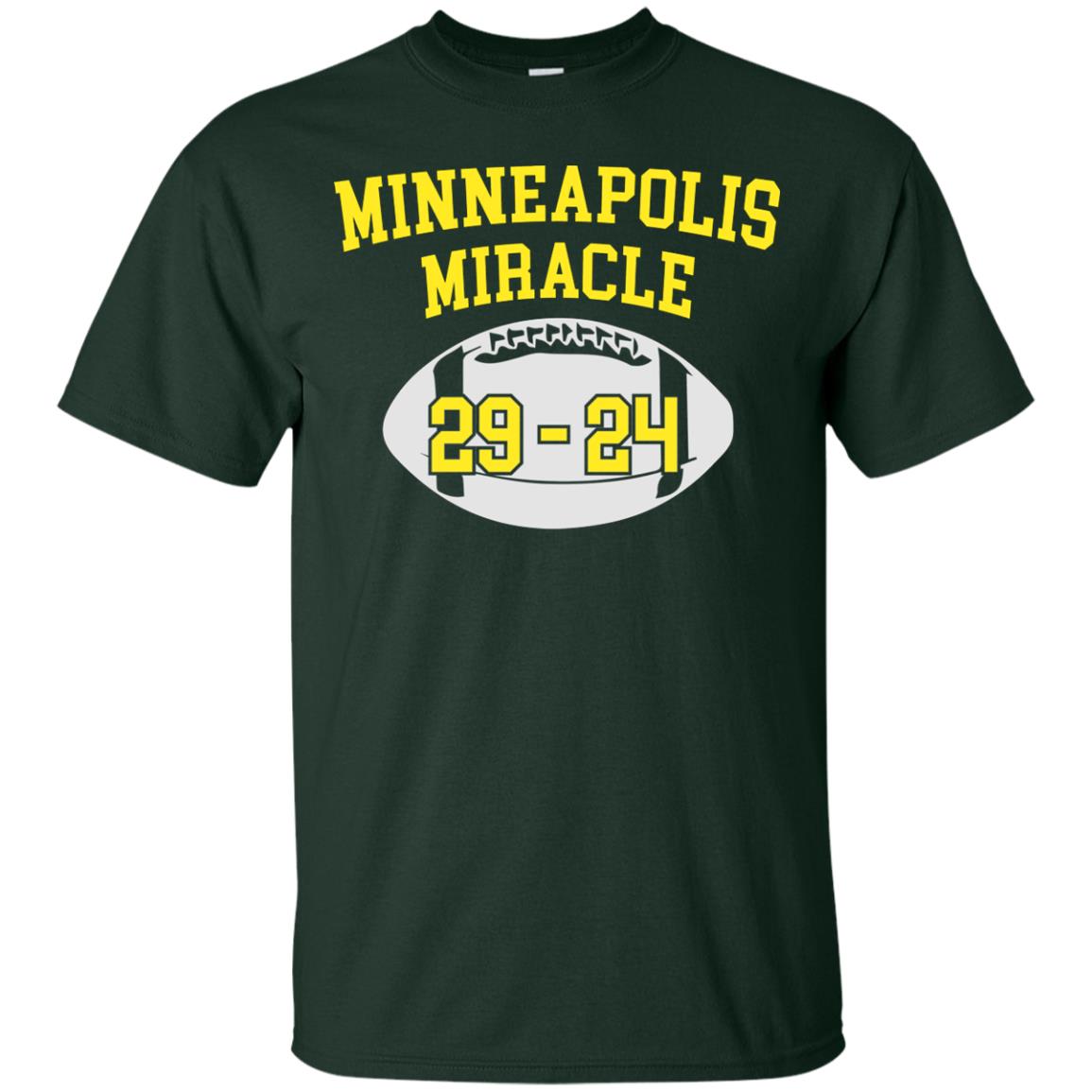 Football Lover T-shirt Minneapolis Miracle Forest Green