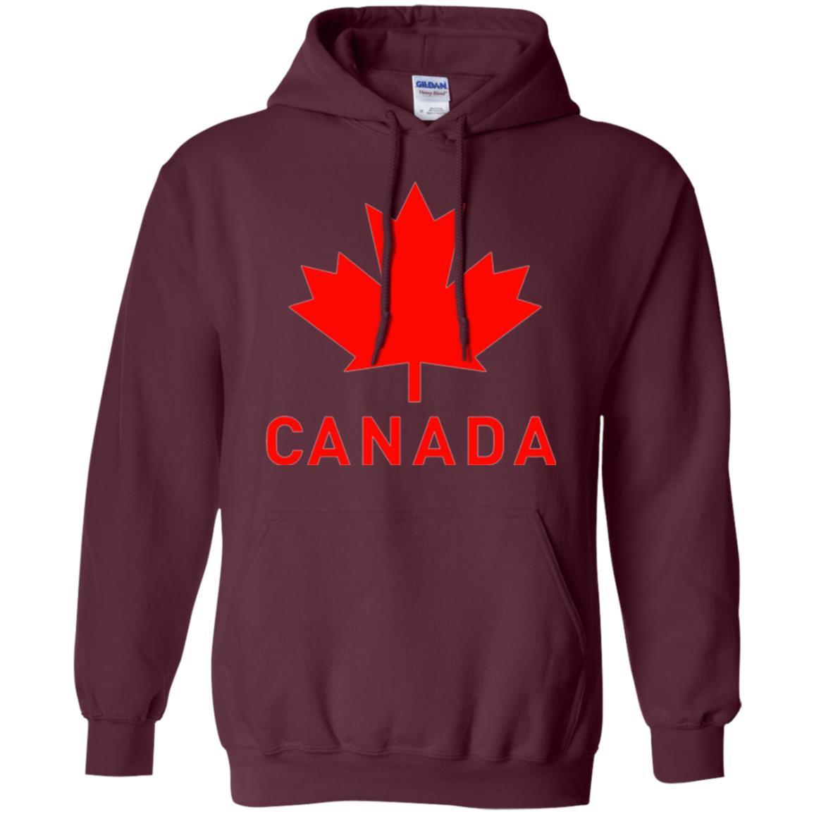 Canada Flag T-shirt Vintage Canada Flag Eh Team Maroon