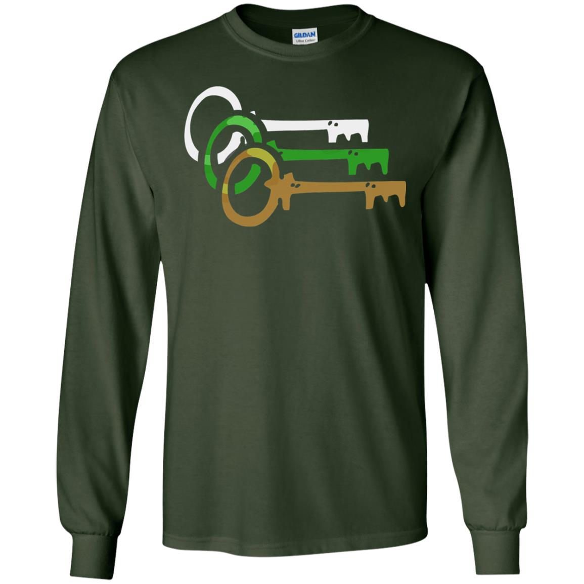 Player One Ready Keys Gamer T-shirt Forest Green