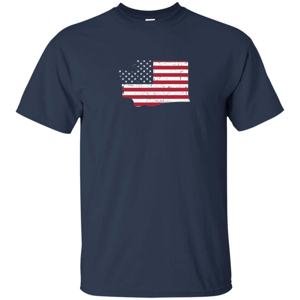 Washington State Home T-shirt Navy
