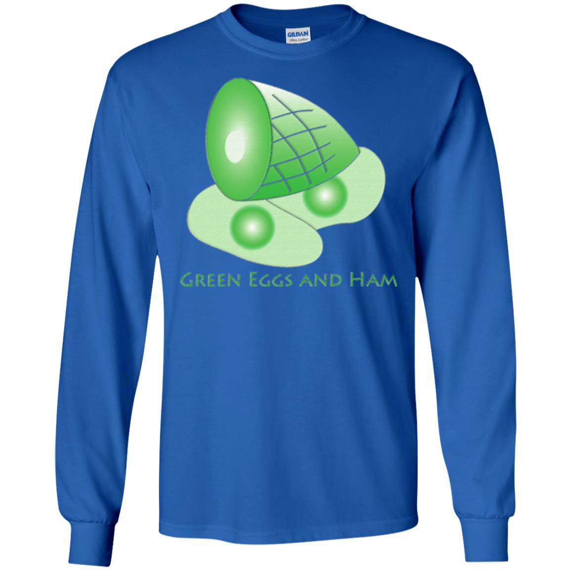 Green Eggs And Ham T-shirt Royal