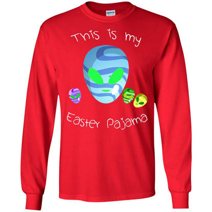 Easter Pajama Alien Shirt Red