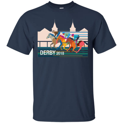 Kentucky Horse Racing Derby Day 2018 Shirt Navy