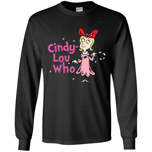 Dr. Seuss Cindy-lou Who T-shirt Black
