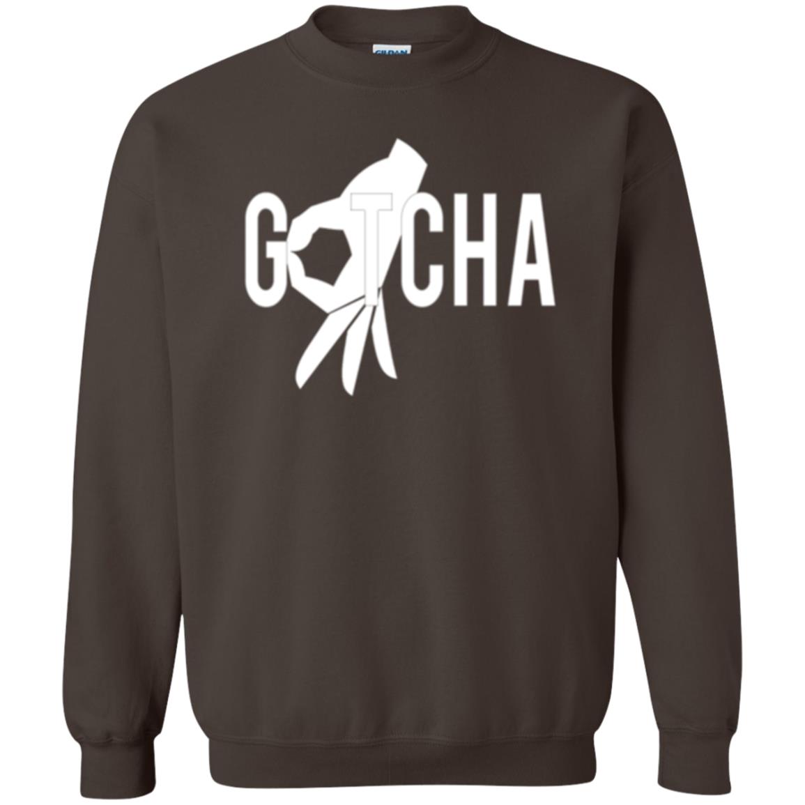 Gotcha Finger Circle Game T-shirt Dark Chocolate