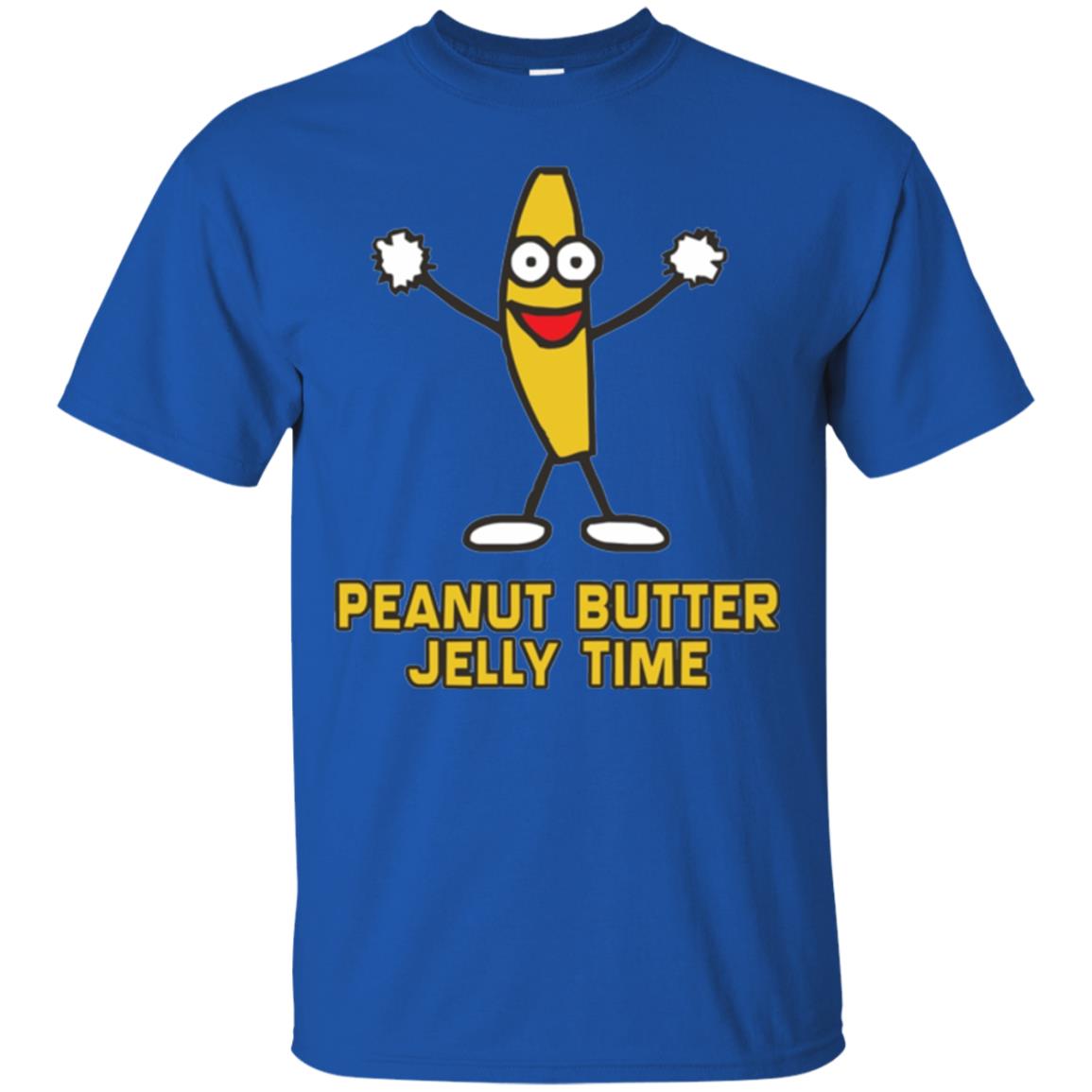 Peanut Butter Jelly Time T-shirt Royal