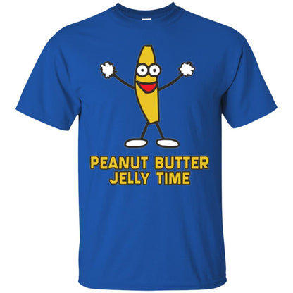 Peanut Butter Jelly Time T-shirt Royal
