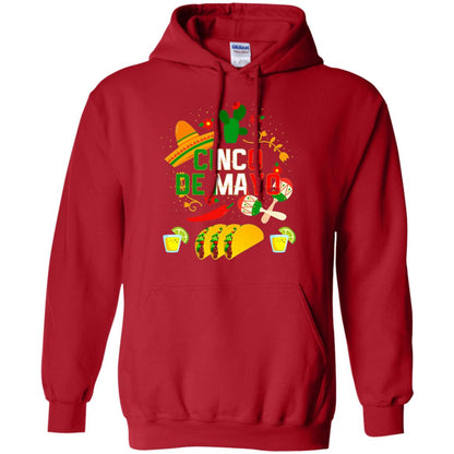 Fiesta Cinco De Mayo T-shirt Cinco De Mayo Red