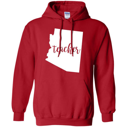 Arizona Teacher Home State Back To School Shirt Red
