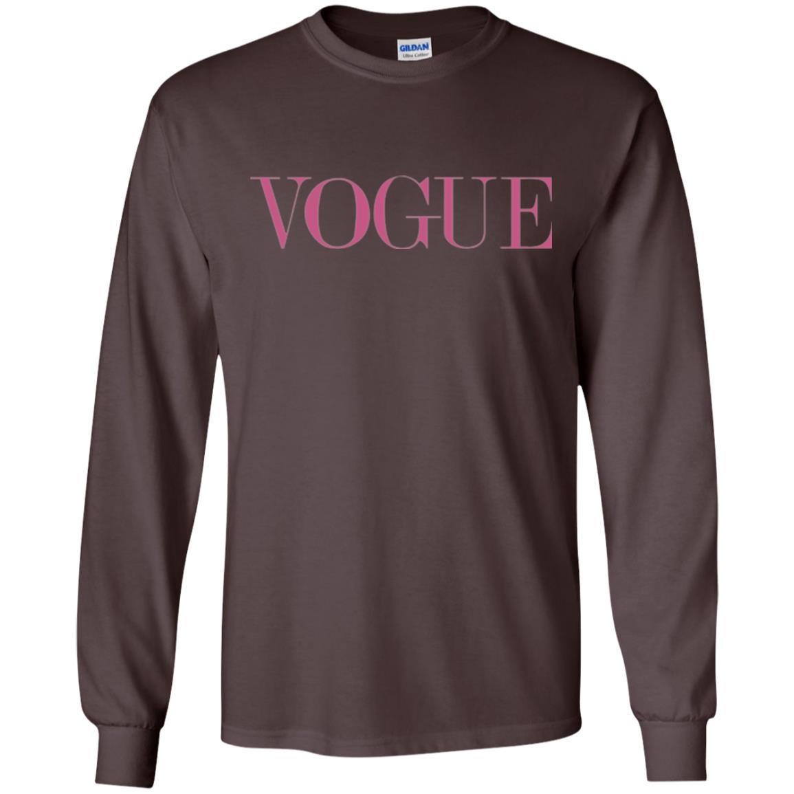 Fabulous Vogue T-shirt Dark Chocolate