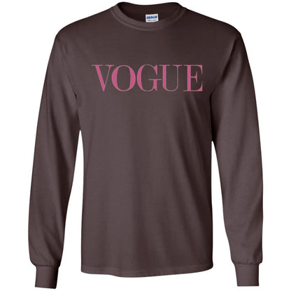 Fabulous Vogue T-shirt Dark Chocolate