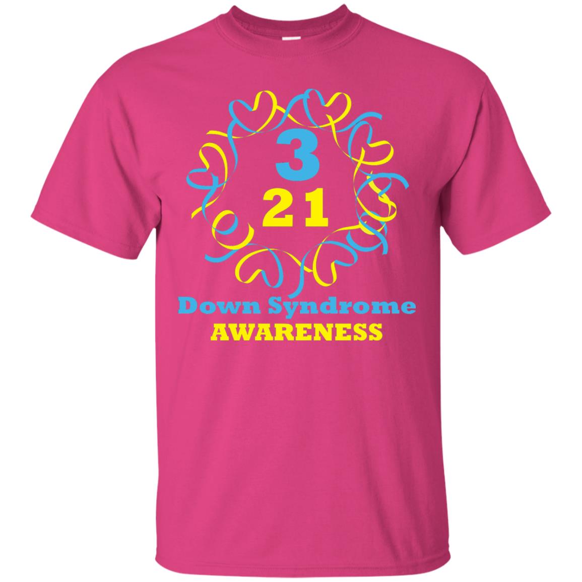 Down Syndrome Awareness T Shirt Heliconia