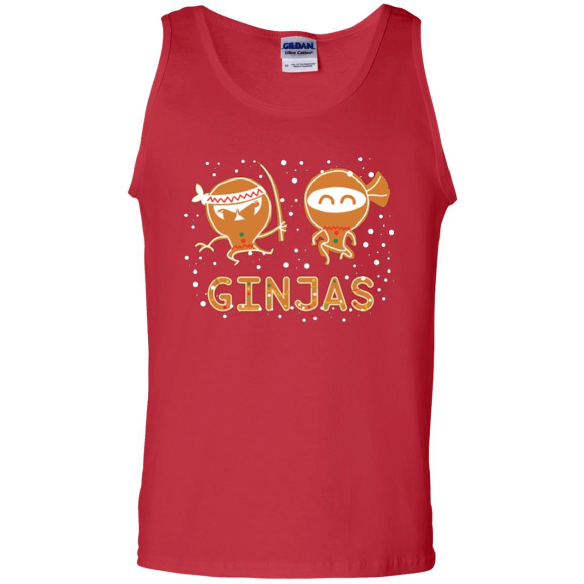 Christmas T-shirt Ginjas Red