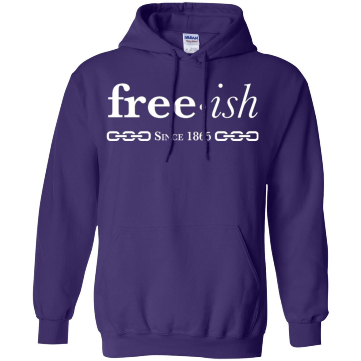 Free-ish Since 1865 Black Pride T-shirt Purple