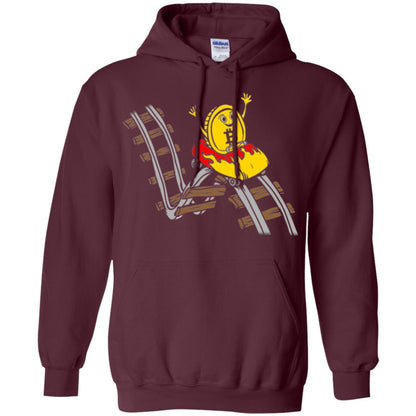 Bitcoin Rollercoaster T-shirt Maroon