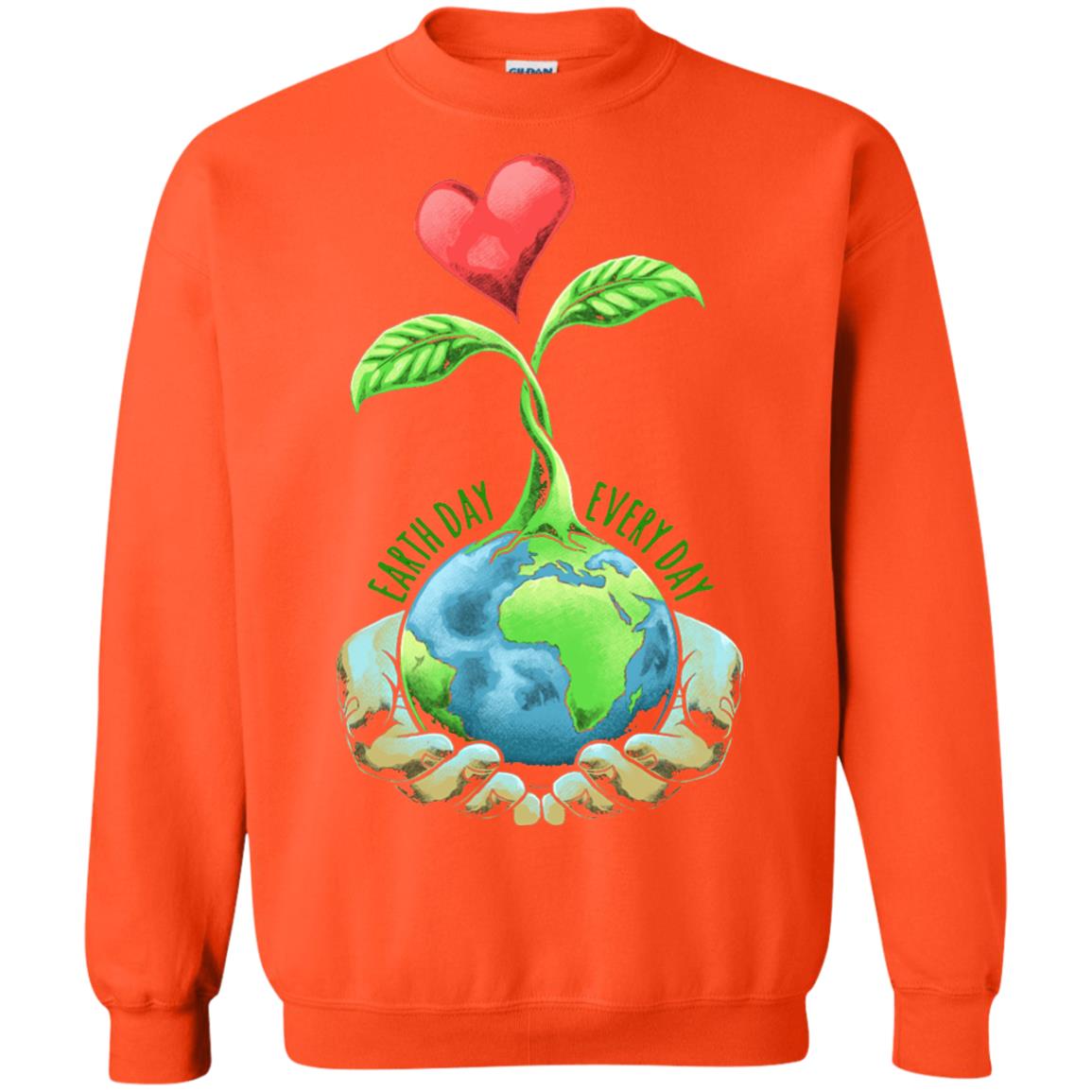 Earth Day Shirt Happy Earth Day 2018 Every Day Orange