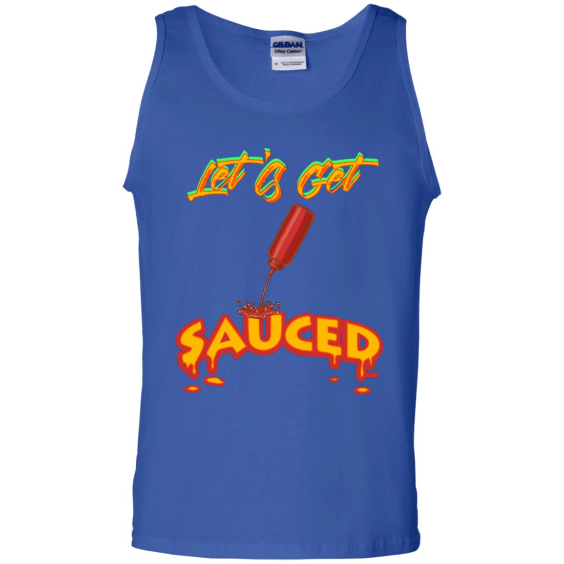 Let's Get Sauced Thanksgiving X-mas Gift Shirt Royal