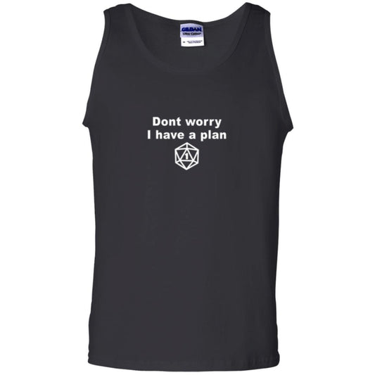 Gamer T-shirt Don_t Worry I Have A Plan Black